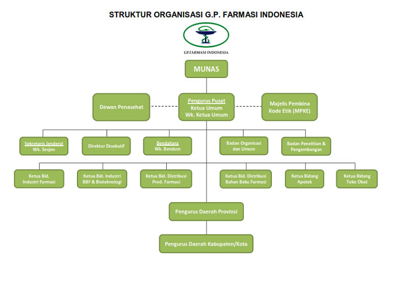 Struktur Organisasi Industri Farmasi - Homecare24